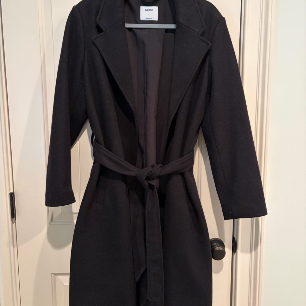 Old Navy Classic Black Coat